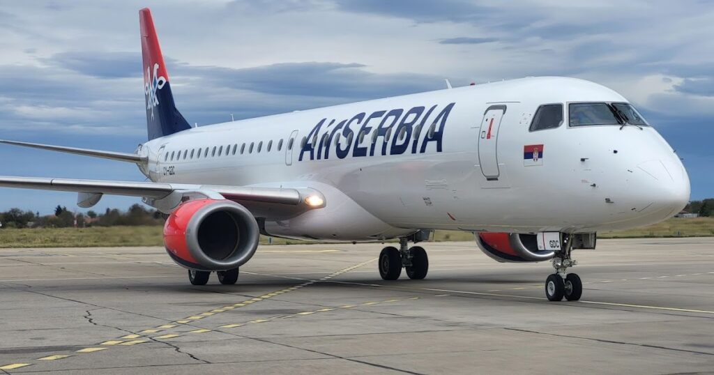 Air Serbia Inducts Second E195 Jet With Further Jets To