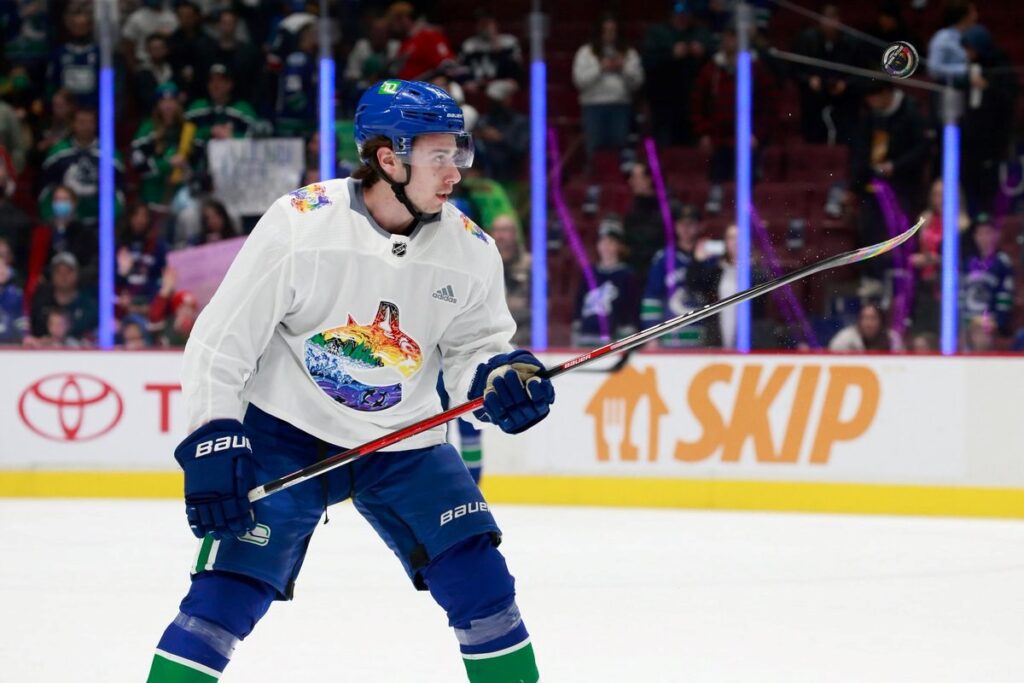 Canucks follow league rules with pride tape and special jerseys.jpegw1200h800modecrop