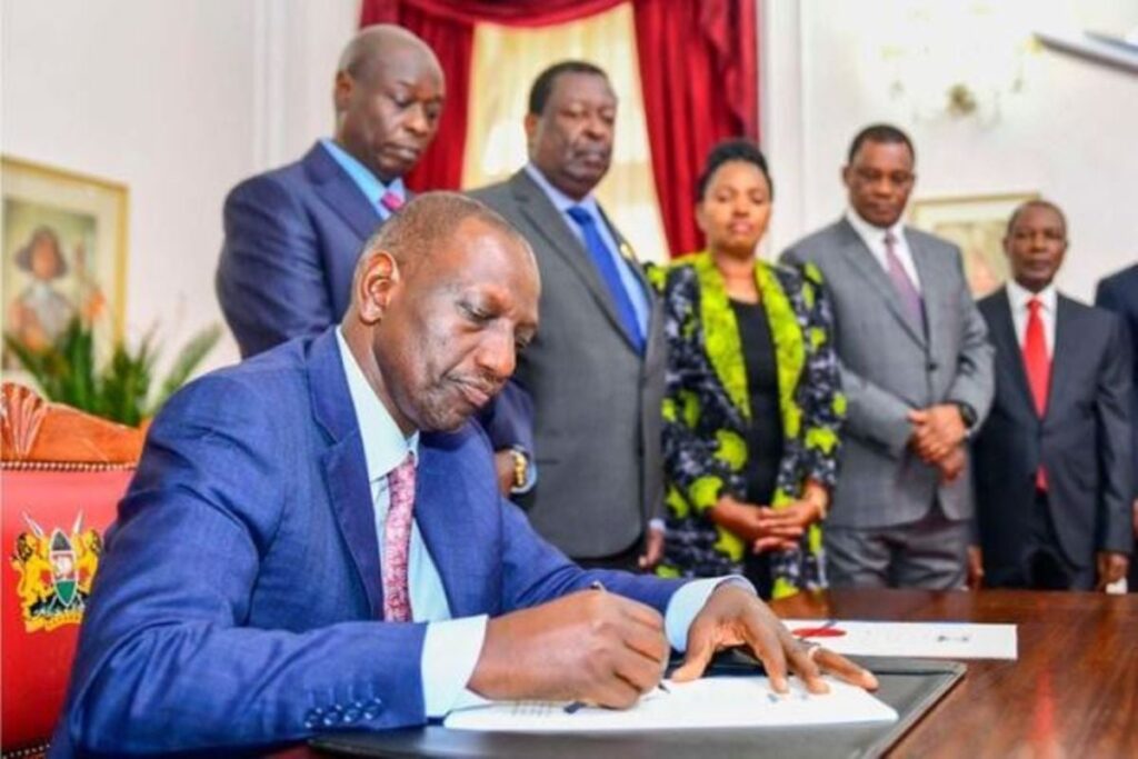 Contents Of President Ruto's "non Stop" Diary