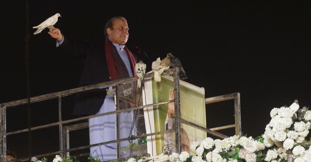 Former Pakistani Prime Minister Nawaz Sharif Vows To Work Towards