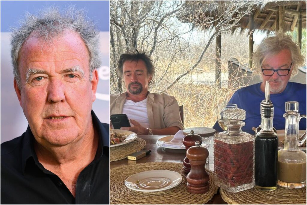 Jeremy Clarkson stranded with Richard Hammond and James May in