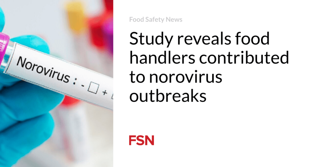 Research Reveals Food Handlers Are Involved In Norovirus Outbreaks