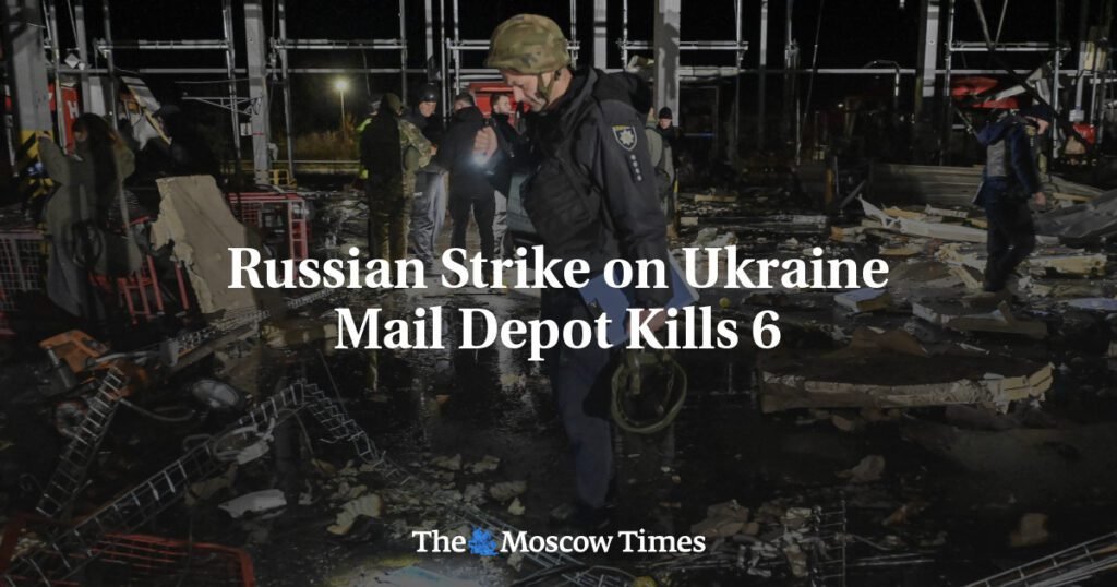 Six People Killed In Russian Attack On Ukrainian Post Office