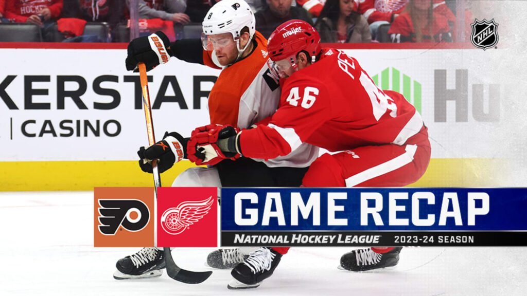 Kane Scores 3 Points, Red Wings Come Back To Beat