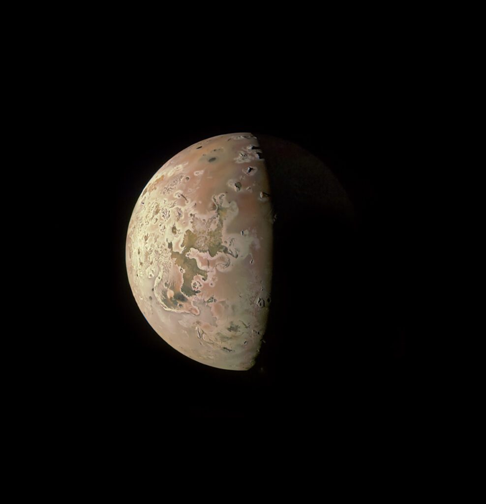 Nasa's Juno Gets A Close Look At Jupiter's Volcanic Moon