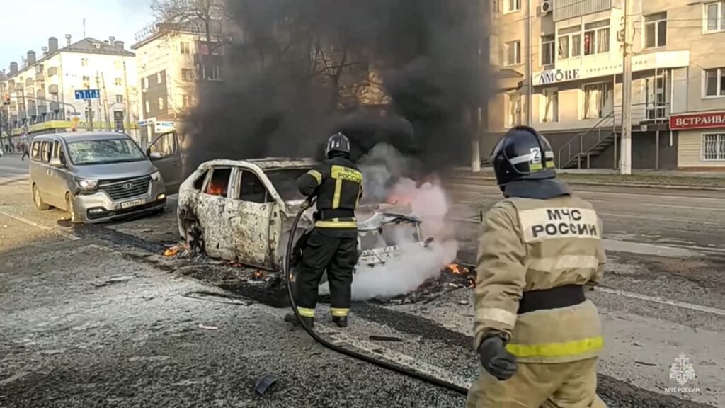 Russia Attacks Ukraine After Deadly Border City Attack