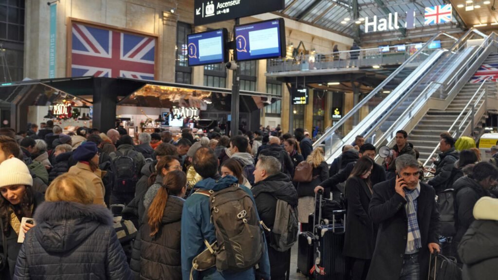 Surprise Strike Blocks Eurostar Train Movement Between France And Uk
