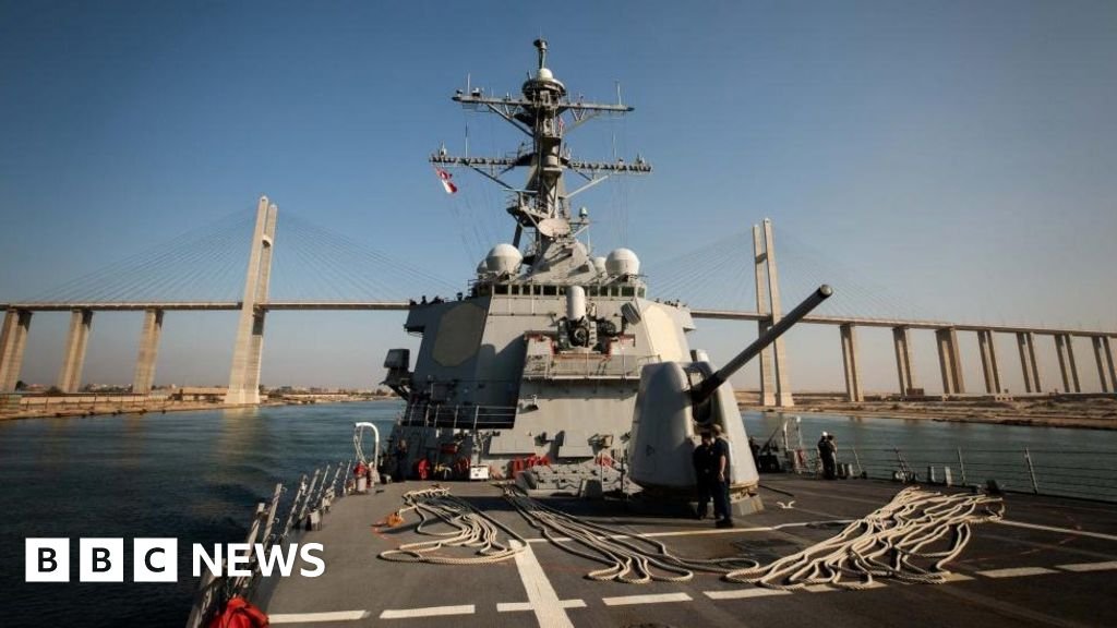 Us Warship Shoots Down Drone Launched From Houthi Controlled Yemen In