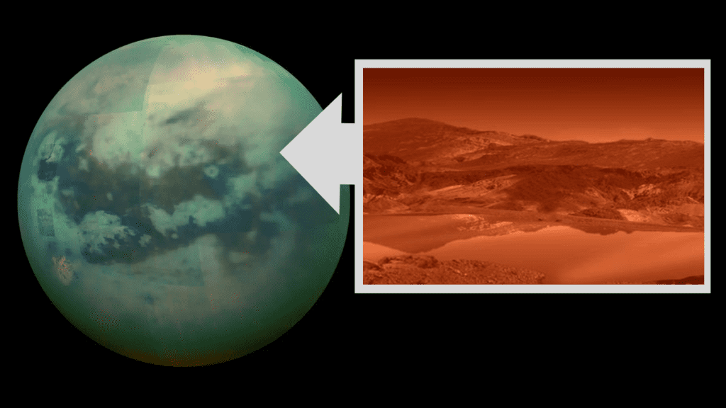 ``magical Island'' Floating On Saturn's Moon Titan May Be A