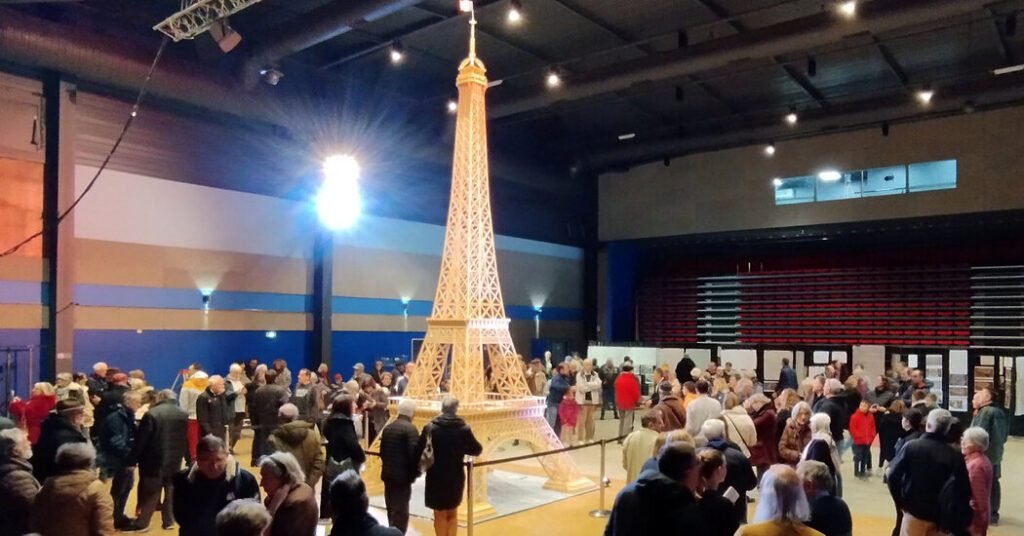 In Reversal, Guinness Gives Record To French Man's Matchstick Eiffel