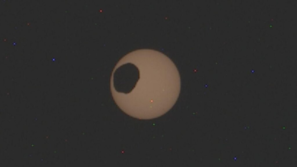 Nasa Captured A Solar Eclipse On Mars. After 54 Days,