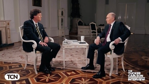 Putin Uses Tucker Carlson Interview To Criticize Zelensky Over Yaroslav