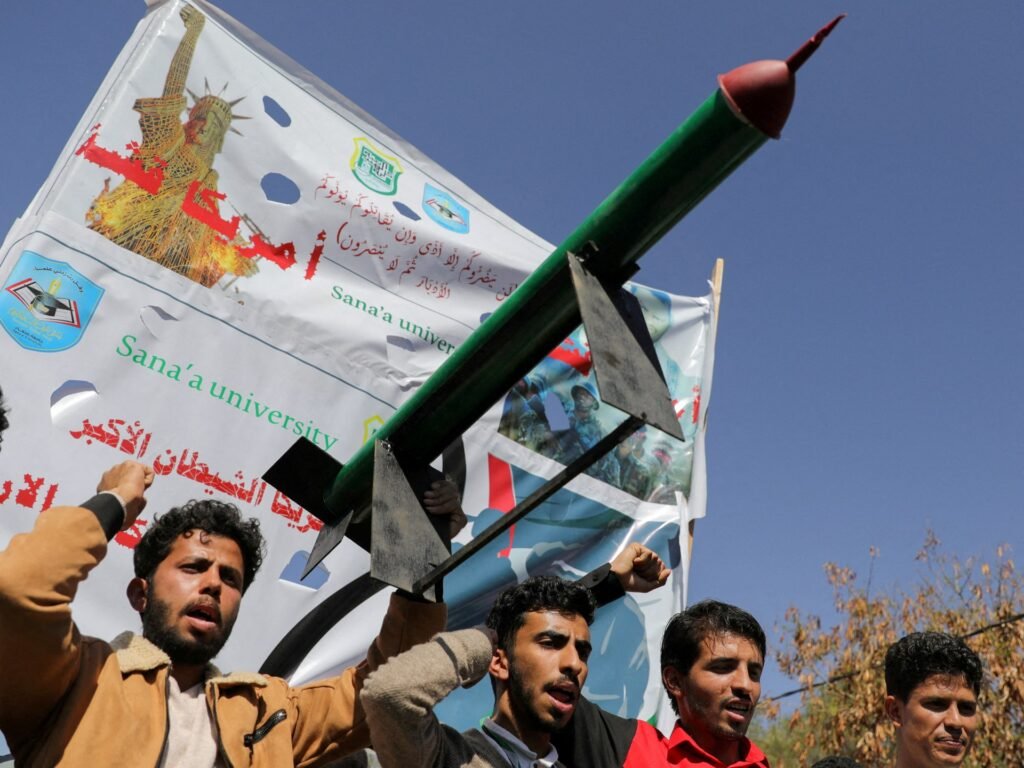 Us, Uk Bomb Houthi Strongholds In Yemen Amid Surge In