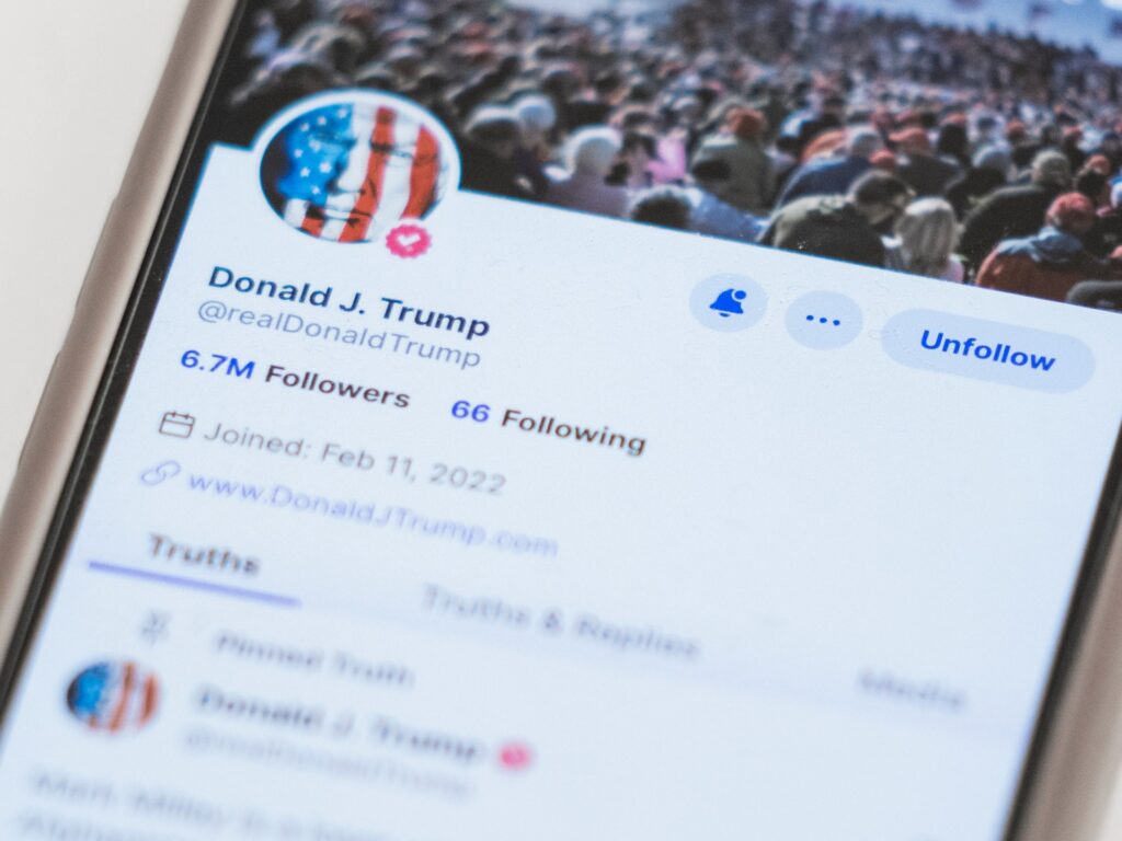 Donald Trump's Social Media Company Soars In Wall Street Debut