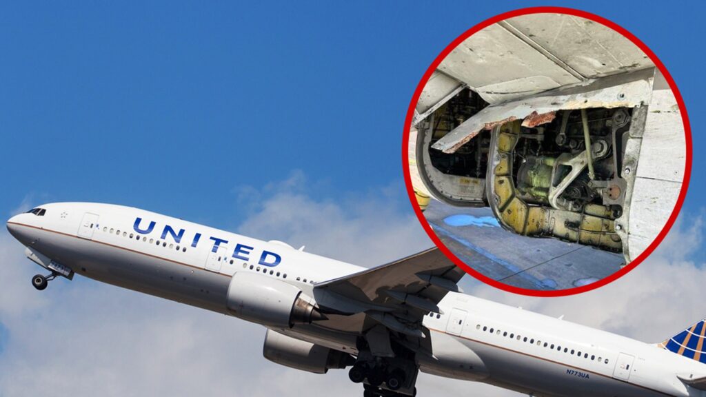 Panel Damaged On United Airlines Boeing Plane During Flight