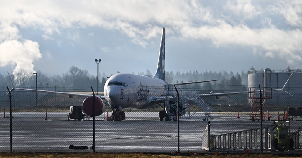 The Alaska Airlines Flight Was Scheduled For A Security Inspection