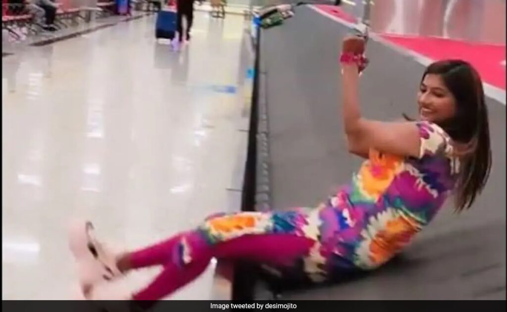 Video Of Woman On Airport Baggage Merry Go Round Causes Internet Outrage