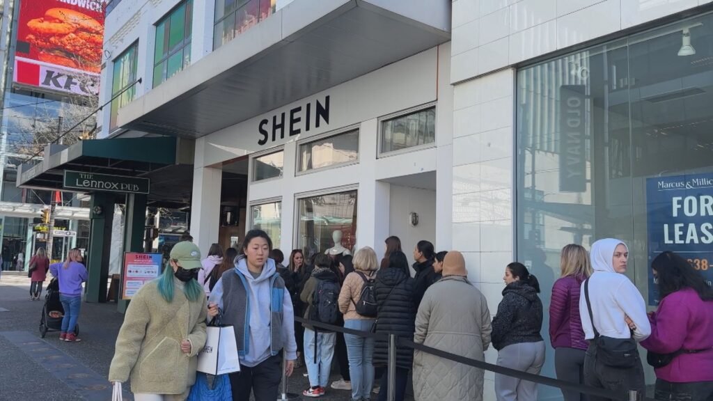 Hundreds Of People Line Up At Shein Pop Up Store In