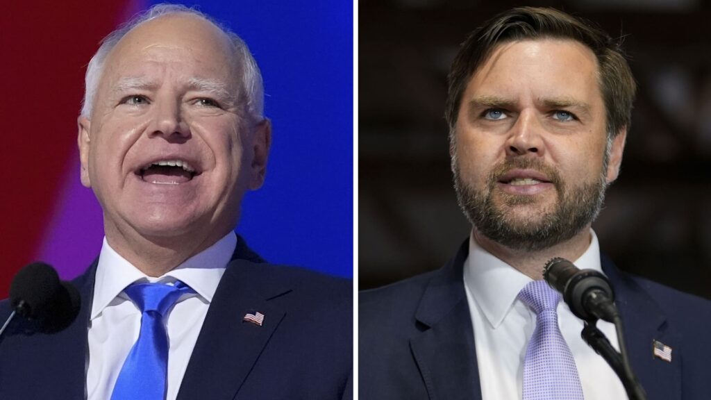 Jd Vance Takes On Tim Walz