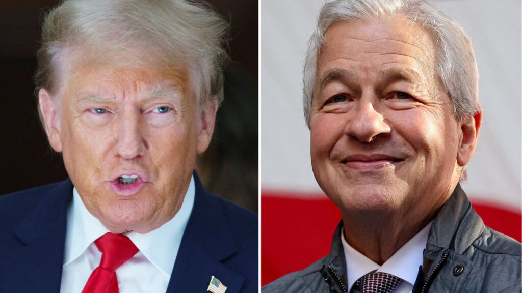 Jamie Dimon denies claims of supporting Trump