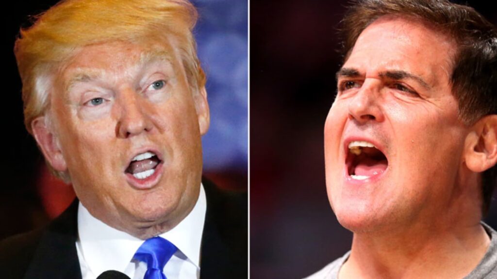 President Trump expects Mark Cuban to support Harris