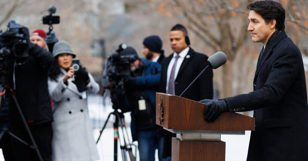 Spending time in the cold with Justin Trudeau